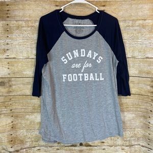 Sundays are for football graphic t-shirt